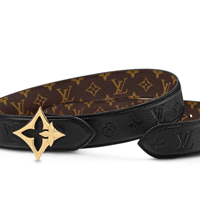 LV Flowergram 30mm Reversible Belt - Image 3